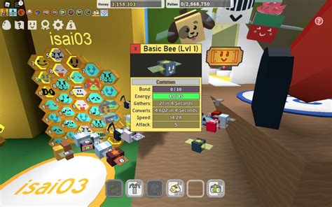 Might've gotten the best gifted bee : BeeSwarmSimulator