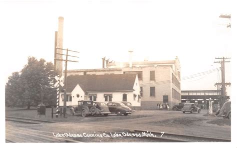 LP85 RPPC Lake Odessa Canning Co Lake Odesssa Michigan MI real photo postcard | Lake odessa ...