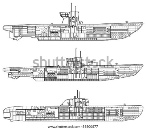 44 Submarine Cross Section Images, Stock Photos, 3D objects, & Vectors | Shutterstock