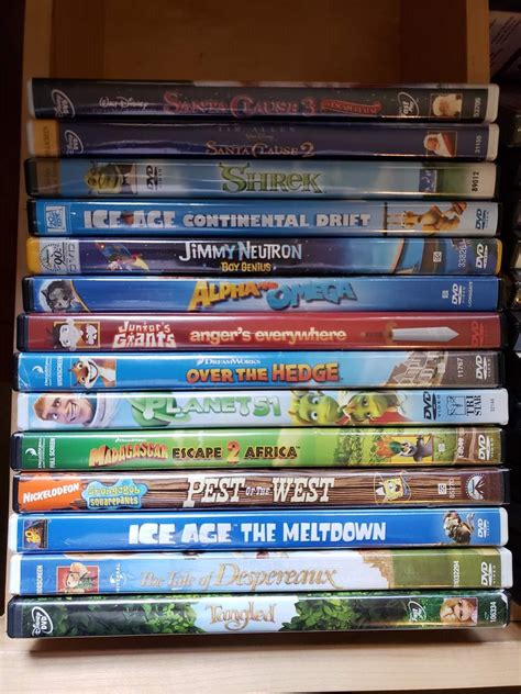 Lot#304 - DVD Movie Lot * Over the Hedge * Jimmy Neutron * Ice Age ...