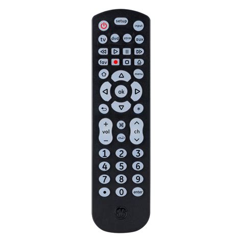 GE Pro 4 Device Universal Remote, Full Backlighting, Black, 40081 - Walmart.com