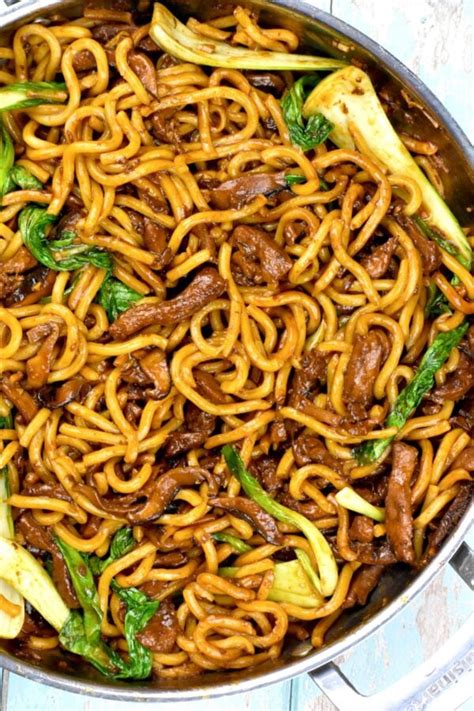 Shanghai Fried Noodles - GypsyPlate