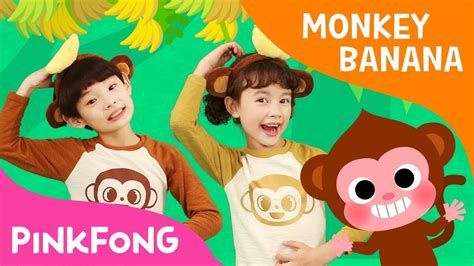 Monkey Banana Dance | Baby Monkey | Dance Along | Pinkfong Songs for Children Chords - Chordify