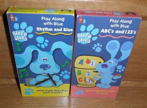 2 Blues Clues VHS~ ABCs and 123s + Rhythm and Blue | DVDs & Movies, VHS Tapes | eBay! | Blues ...