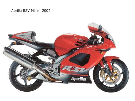 APRILIA RSV Mille (2001-2002) Specs, Performance & Photos - autoevolution