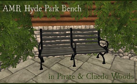 Jane's TS2 Simblr Hyde Park, Sims 2, Recolor, Outdoor Furniture, Outdoor Decor, Park Bench ...
