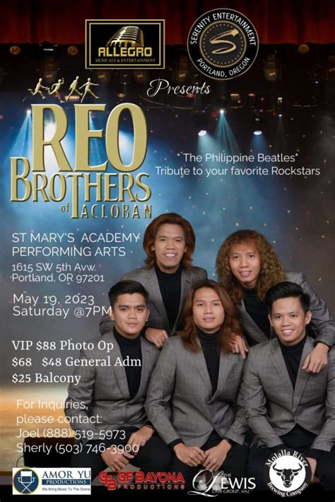 REO Brothers US Tour Live in Portland Oregon