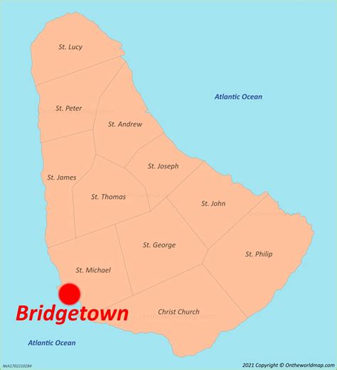 Bridgetown Map | Barbados | Detailed Maps of Bridgetown