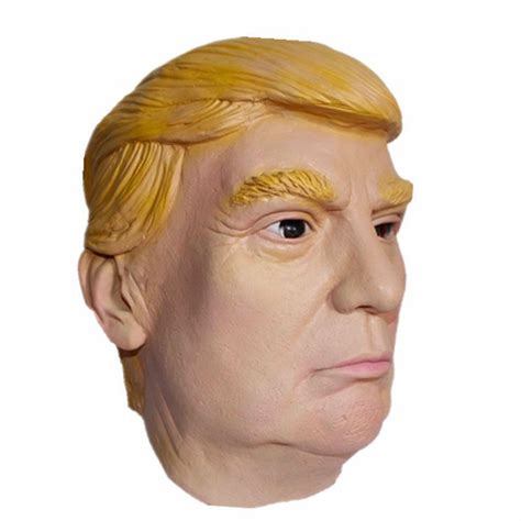 Fashion Donald Trump Mask Adult Halloween Costume Fancy Dress Cosplay ...