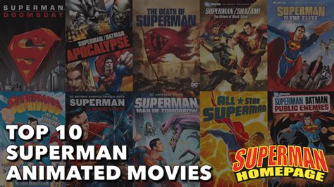 Top 10 Superman Animated Movies You Can’t Miss - Superman Homepage