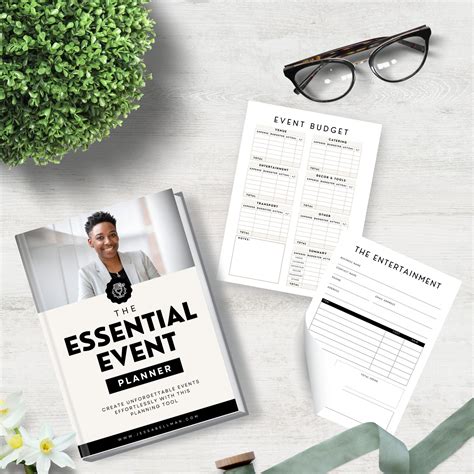 Canva Event Planner Template, Event Planning, Event Planner Printable, Business Bundle, Instant ...