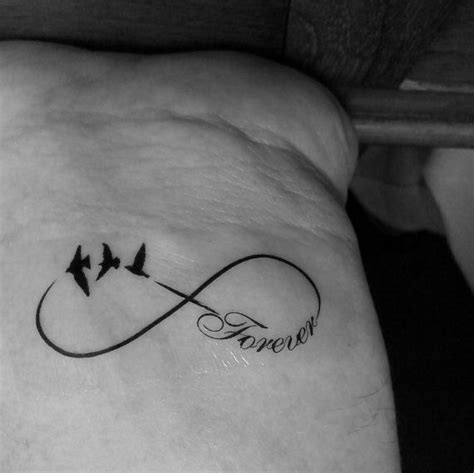 Wrist Tattoo Temporary Infinity Birds Always Forever Love - Etsy Australia | Diseños de tatuajes ...