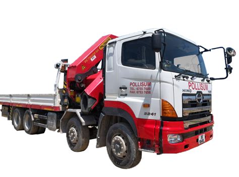 Best Lorry Crane Rental in Singapore [As of 2024] | Pollisum