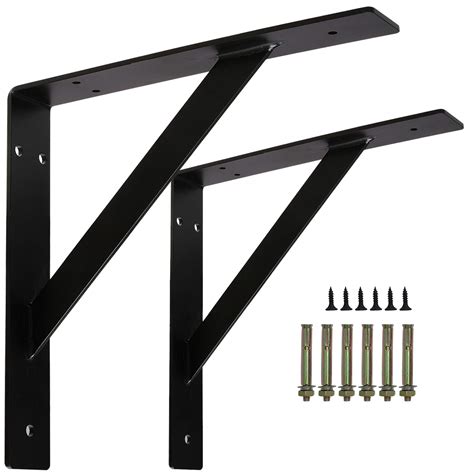 Buy Countertop Support Brackets, 8’’ X 8’’Heavy Duty Shelf Bracket ...