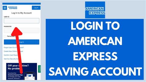 American Express Savings Login And Change User Id In 4 Easy Steps