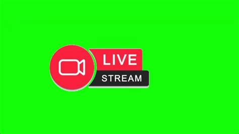 Live stream green screen. FHD - YouTube