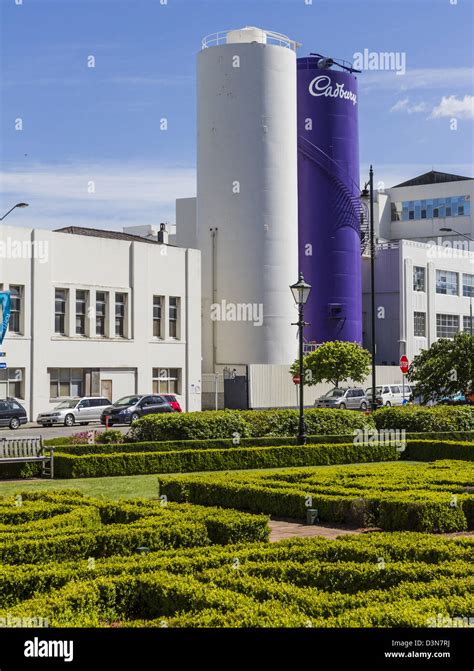 Cadbury chocolate factory Dunedin New Zealand Stock Photo - Alamy