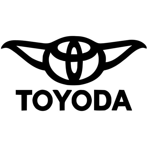 Toyoda Svg Toyota Svg Yoda Svg Yoda Car Decal Svg Instant - Etsy