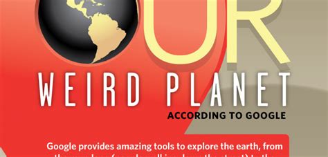 Our Weird Planet According to Google [Infographic] | Only Infographic