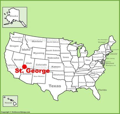 St. George Maps | Utah, U.S. | Discover St. George with Detailed Maps