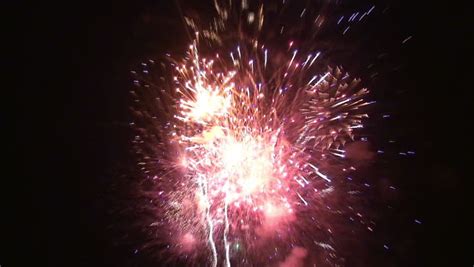 BANGKOK, THAILAND - DECEMBER 31: Fireworks For New Year Celebrations Taking Place At Central ...