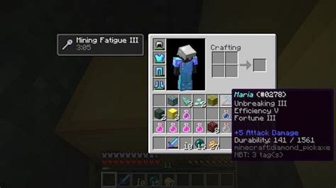 How to get rid of Mining Fatigue in Minecraft