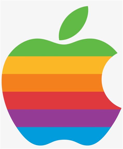 Apple Logo Transparent Background - Rainbow Apple Logo Transparent PNG - 2272x1704 - Free ...