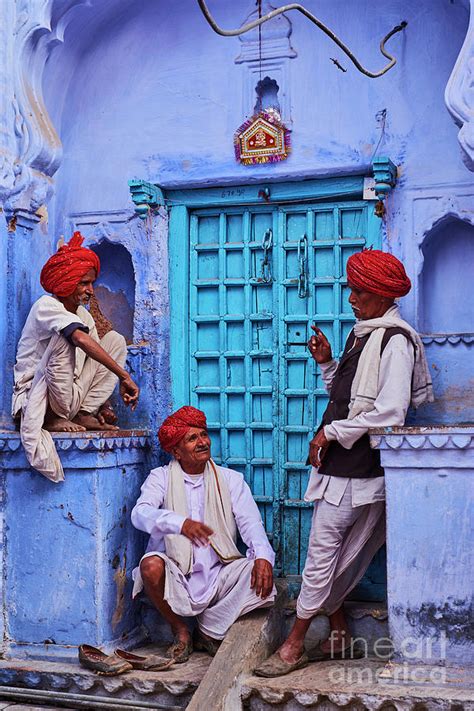 India, Rajasthan, Jodhpur, The Blue City #1 by Tuul & Bruno Morandi