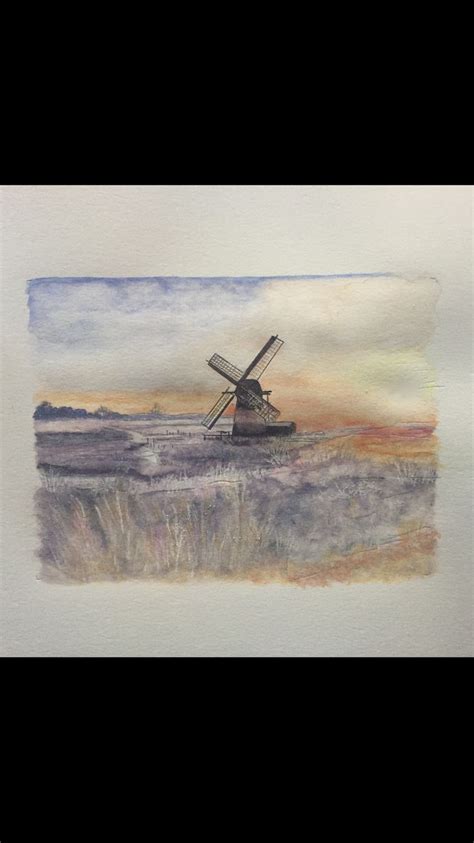 Along the Norfolk coast. Watercolour 🎨 | Painting, Watercolor, Norfolk ...