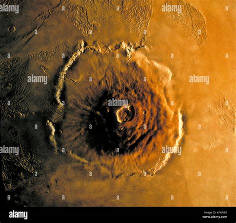 Olympus Mons, Mars Stock Photo: 164591023 - Alamy