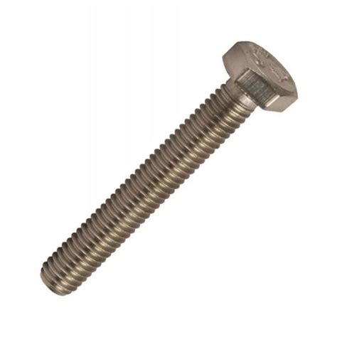 Stainless Steel Hex Head Bolts - Marine Quality - Loose