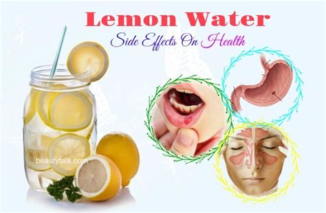 14 Unexpected Lemon Water Side Effects On Health And Beauty