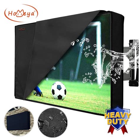 Homeya 60-"65" Outdoor TV Cover LED Flat Screen Protector Television ...