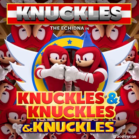 Knuckles The Echidna in Knuckles & Knuckles & Knuckles. Coming Summer 2029. | & Knuckles | Know ...