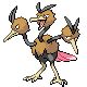 Dodrio sprites gallery | Pokémon Database