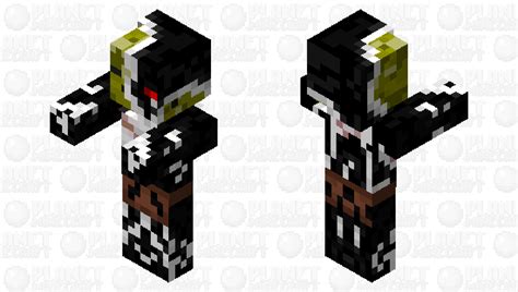 Black Zombie Pig Minecraft Mob Skin