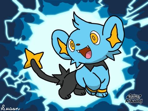 Pokemon Art Academy- Shinx by SusanLucarioFan16 on DeviantArt