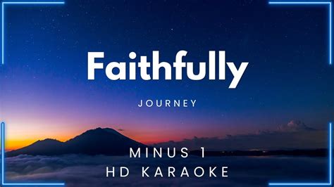 Faithfully - Journey (HD Karaoke) | My Daily Karaoke - YouTube