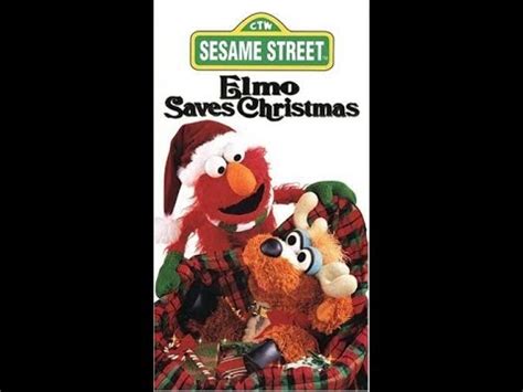 Sesame Street: Elmo Saves Christmas (1996 VHS) (Full Screen) - YouTube