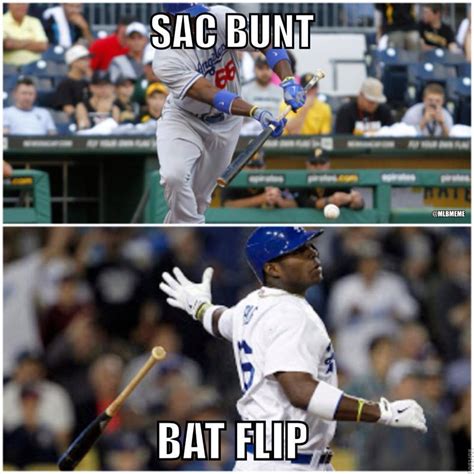 Yasiel Puig: Current Bat Flip Champion – Diamond Hoggers