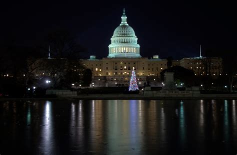 "U.S. Capitol Building at Night" by Terence Russell | Redbubble