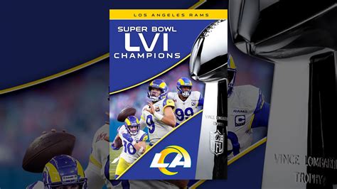 NFL Super Bowl LVI Champions: Los Angeles Rams - Win Big Sports