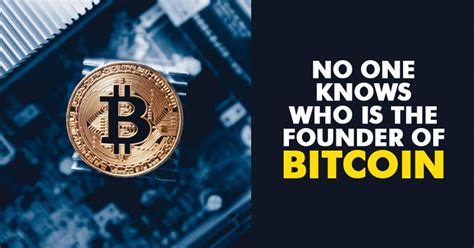 bitcoin founder - RVCJ Media