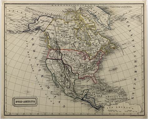 Texas Republic Map - Pre Texas Republic, Biller, c.1830 - Original Art ...