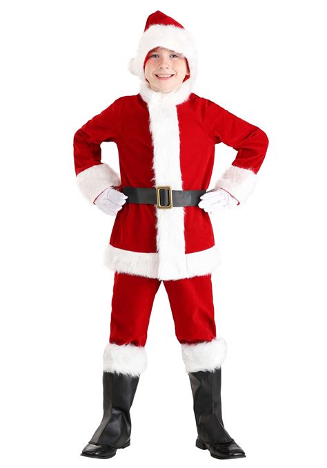 Boy's Deluxe Santa Claus Costume