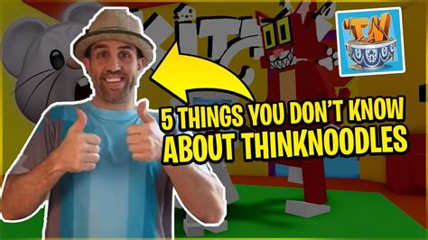 5 Things You DIDN'T Know About ThinkNoodles! - YouTube