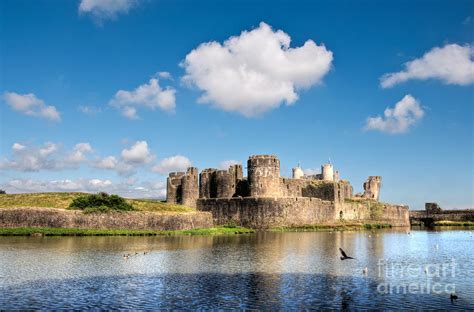 Caerphilly Castle 1 Photograph by Steve Purnell - Fine Art America