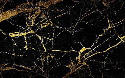 Black and gold marble texture. Portoro Black Yellow Marble HD wallpaper ...