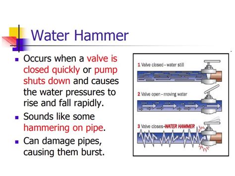 What Can Cause Water Hammering at Ryan Gordon blog