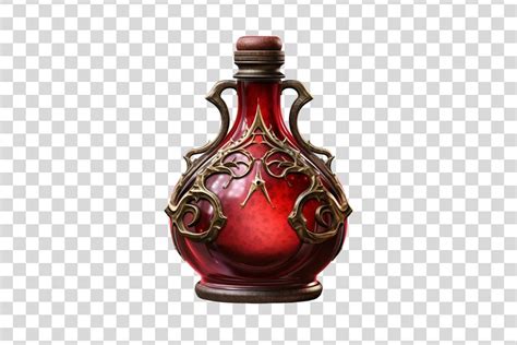 Red Potion Isolated Graphic by Whimsy Girl · Creative Fabrica